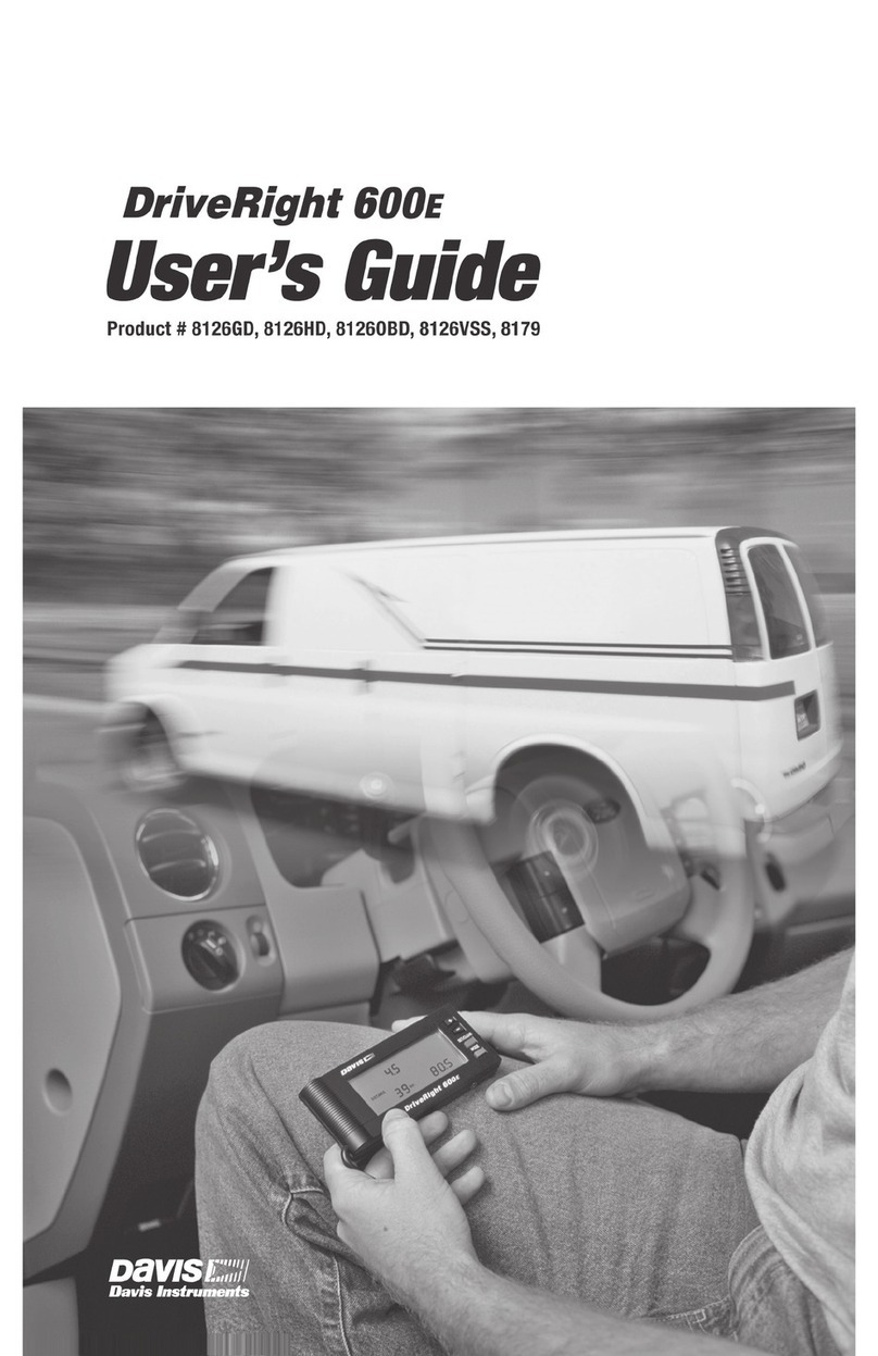 DAVIS 8126GD user guide