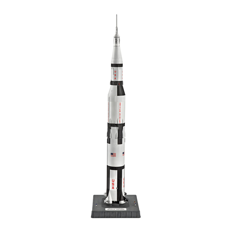 REVELL Apollo Saturn V Rocket Assembly manual