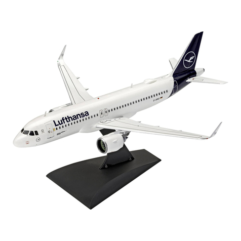 REVELL Airbus A320 Lufthansa Assembly manual