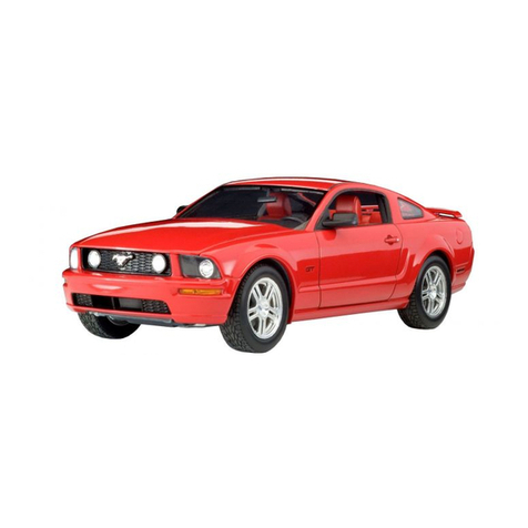 REVELL Ford Mustang GT 2005 Assembly manual