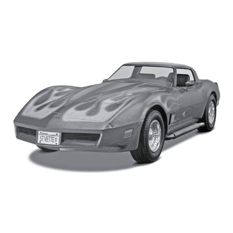 Monogram '82 Corvette Assembly manual