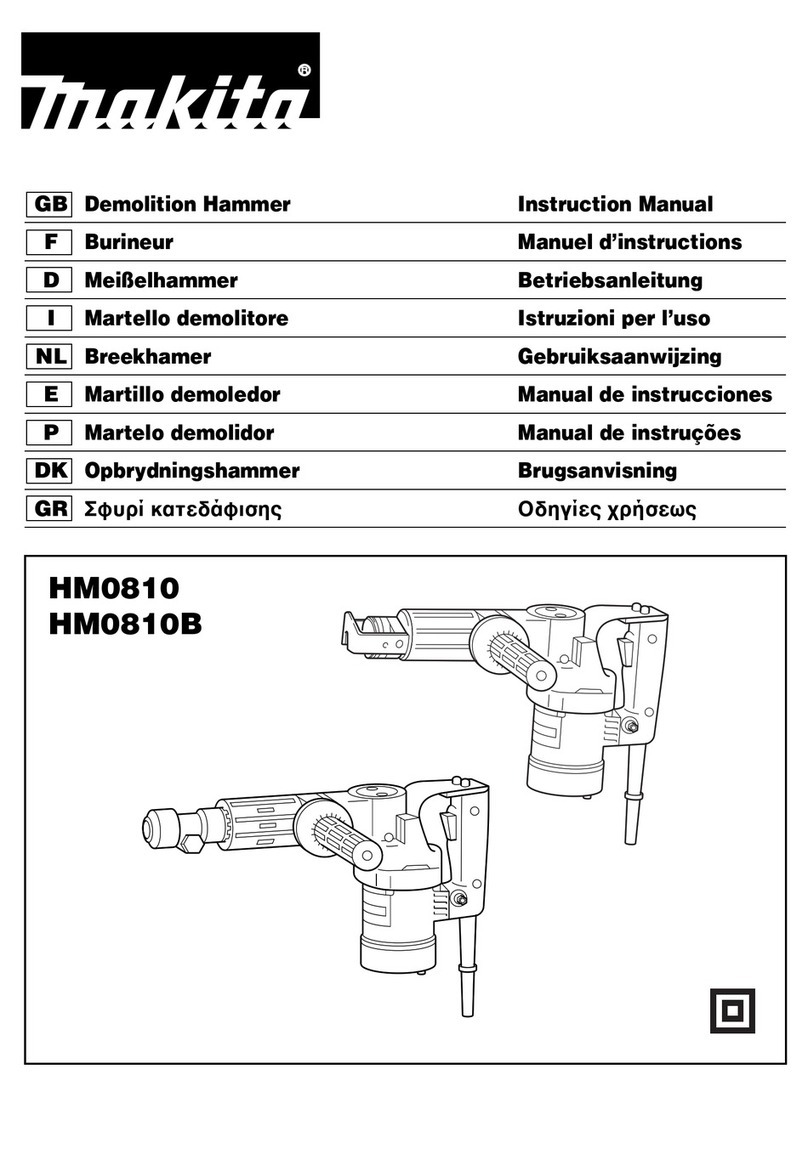 Makita HM0810 User manual Makita HM0810 User manual