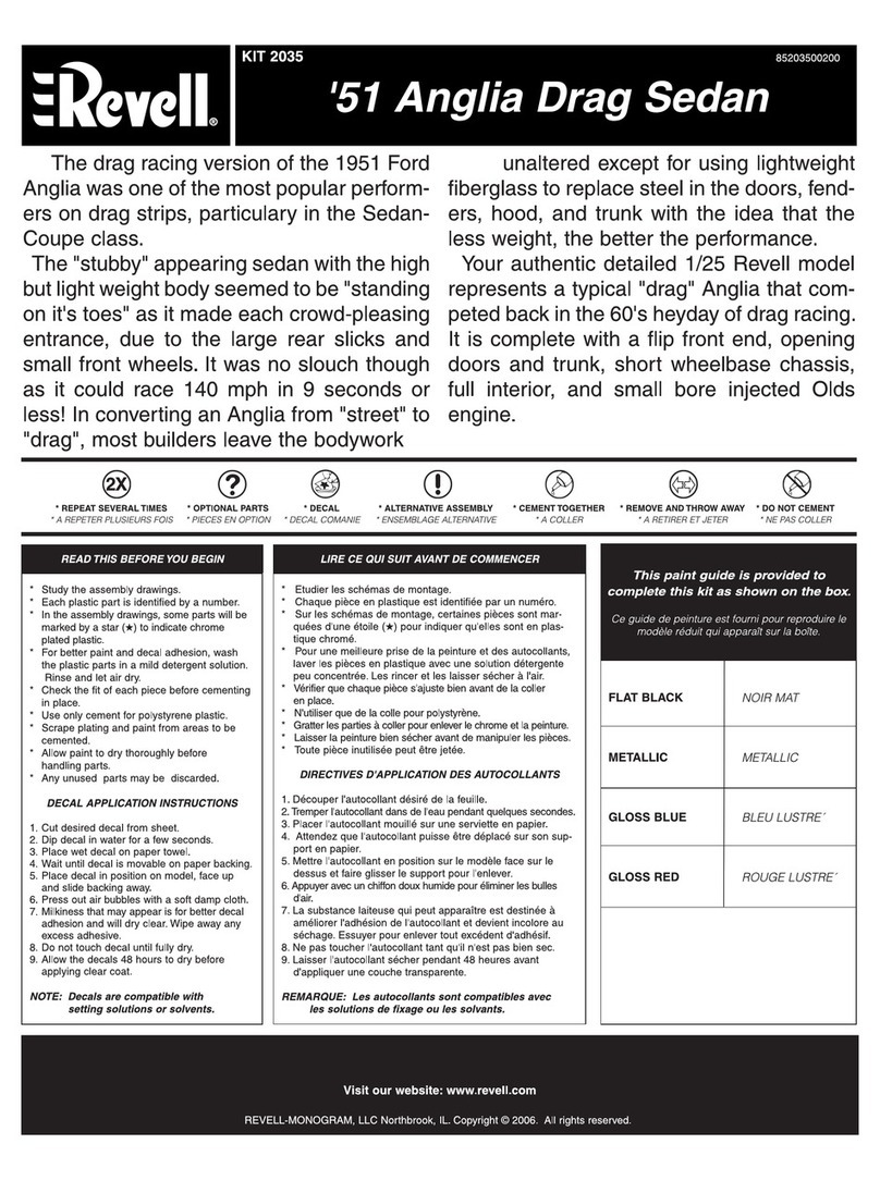 REVELL KIT 2035 User manual