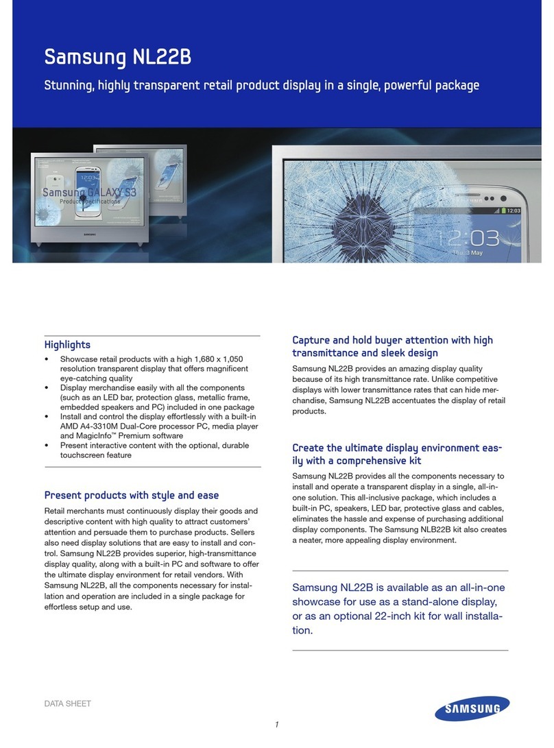 Samsung NL22B User manual Samsung NL22B User manual