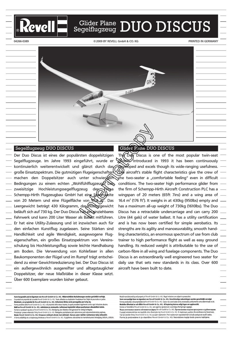 REVELL Duo Discus User manual REVELL Duo Discus User manual