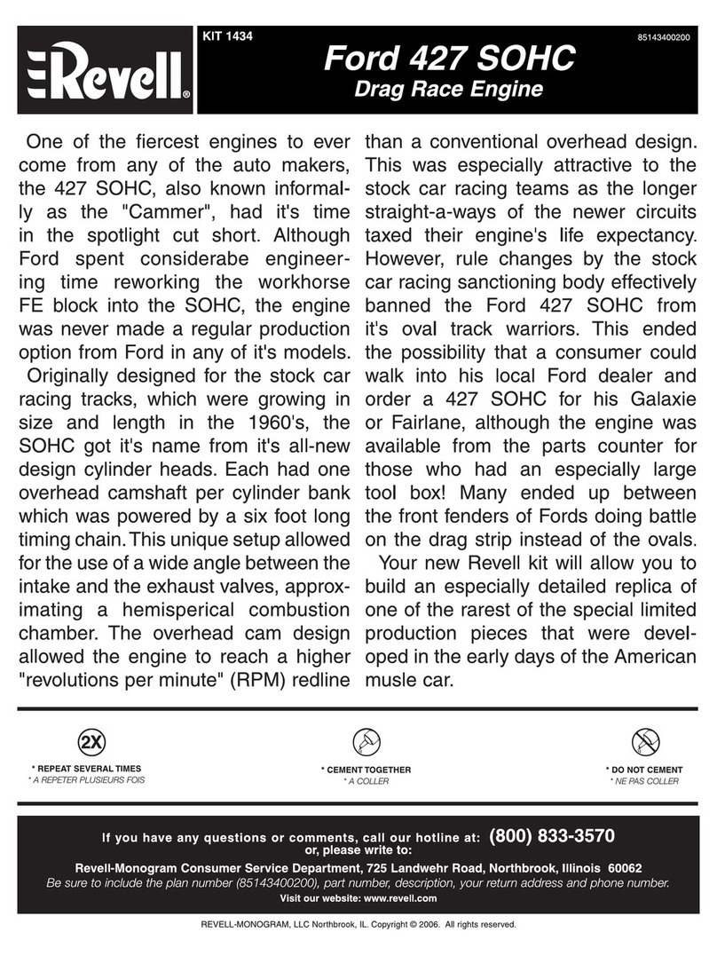 REVELL KIT 1434 User manual