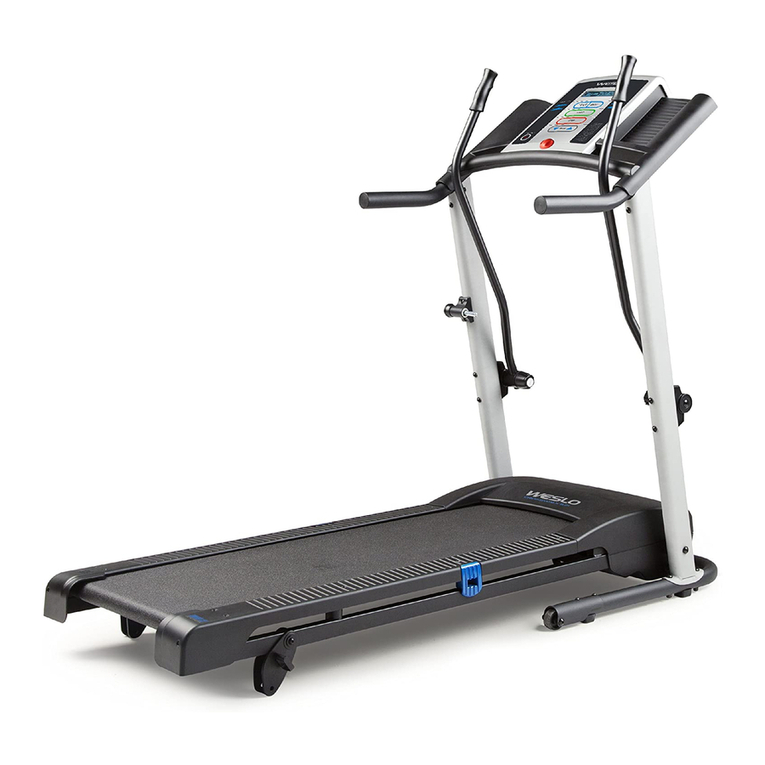 Weslo Crosswalk 5.2t Treadmill user manual