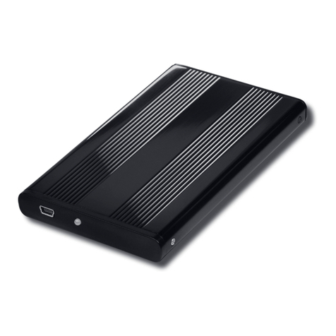 Hama 2.5" Hard disk Enclosure User manual