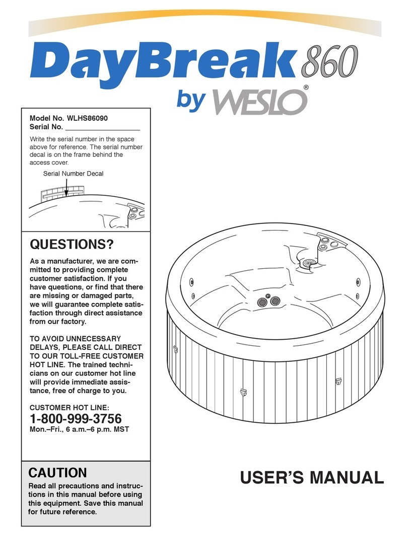Weslo Daybreak 860 manual