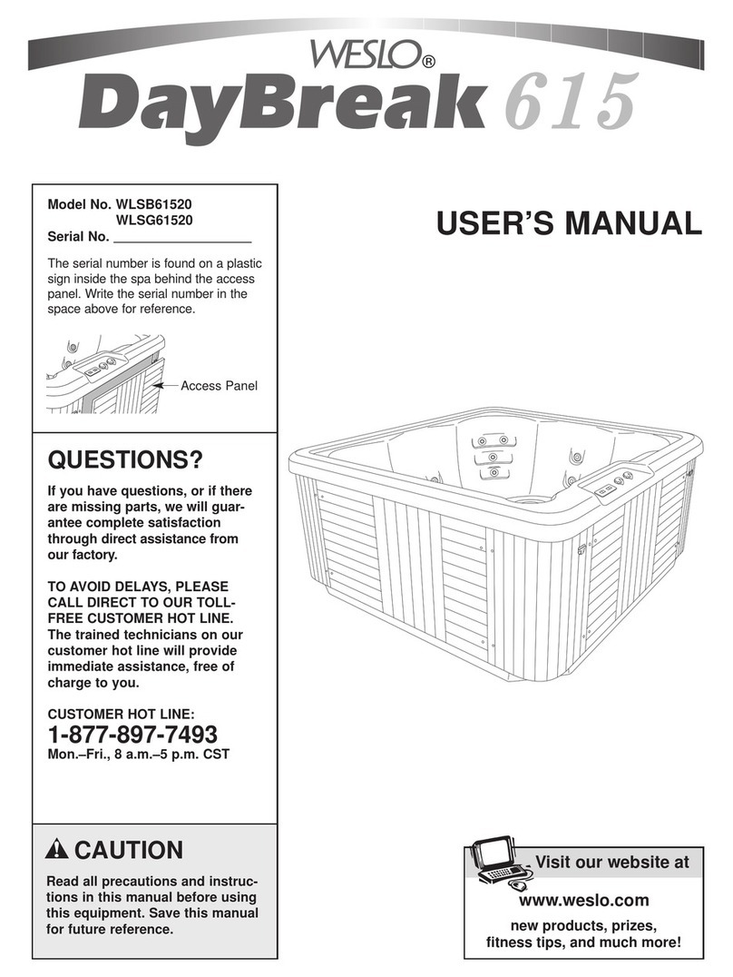Weslo Daybreak 615blue user manual Weslo Daybreak 615blue user manual