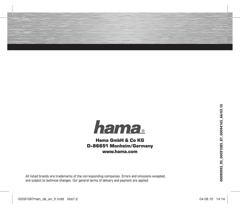 Hama Highspeed FlashPen Floater USB 2.0 User manual Hama Highspeed FlashPen Floater USB 2.0 User manual