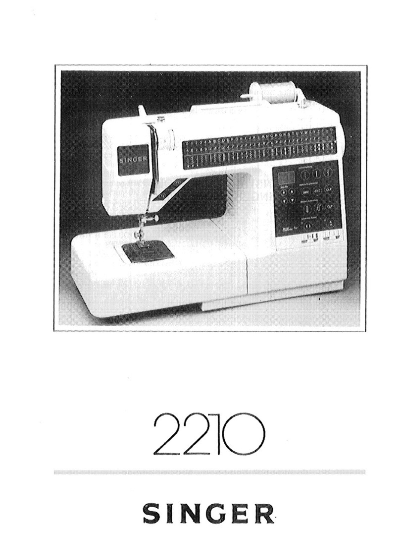 Singer 2210 Instruction book