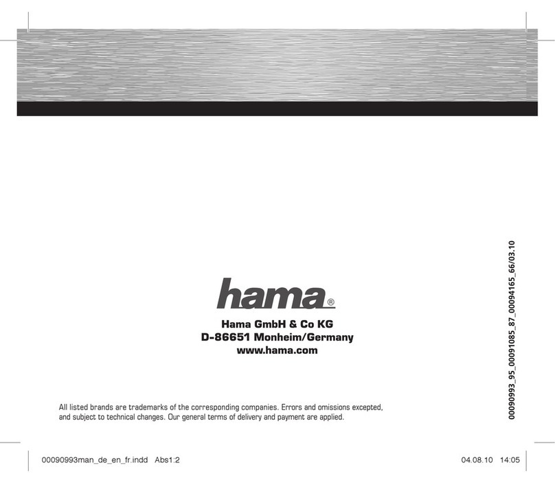 Hama Highspeed FlashPen Floater USB 2.0 User manual Hama Highspeed FlashPen Floater USB 2.0 User manual