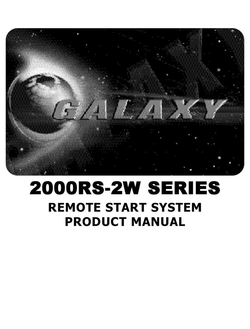 Scytek electronic Galaxy 2000RS-2W User manual Scytek electronic Galaxy 2000RS-2W User manual