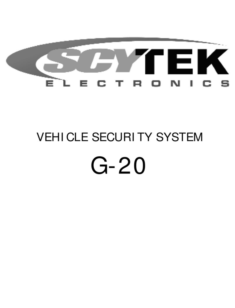 Scytek electronic G-20 product manual