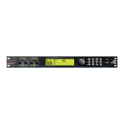 dbx DDP User manual