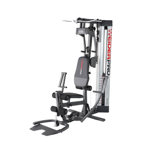 Weider 9900i User manual Weider 9900i User manual