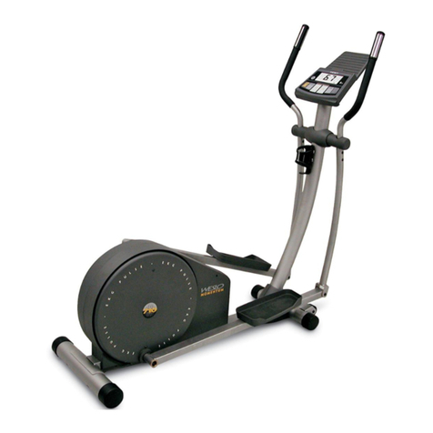 Weslo Momentum 710 Elliptical Manuel de l'utilisateur