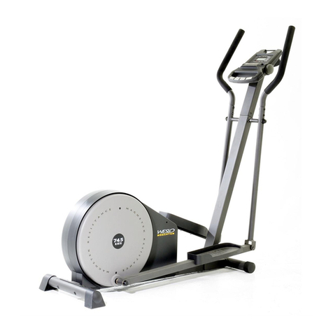 Weslo Momentum 745 Elliptical user manual