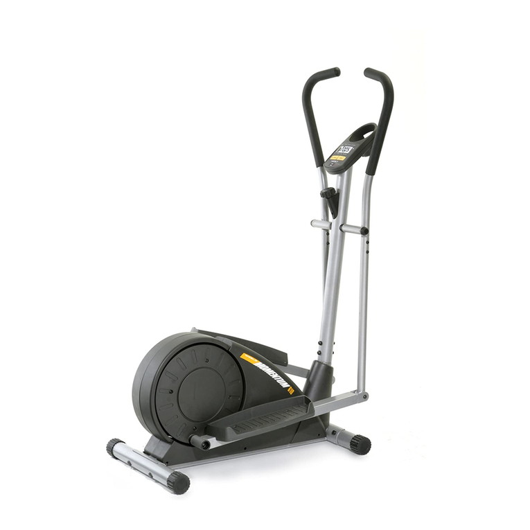Weslo Momentum 610 Elliptical user manual