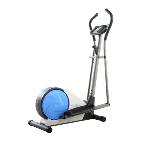Weslo Momentum 615 Elliptical User manual