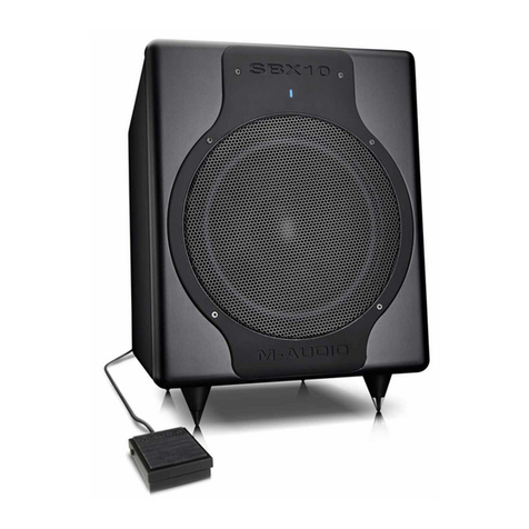 M-Audio SBX10 user guide
