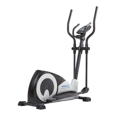 Weslo Momentum6.2 Elliptical User guide