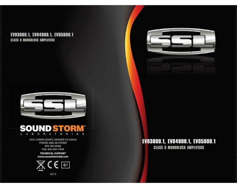 Ssl EVO3000.1 User manual