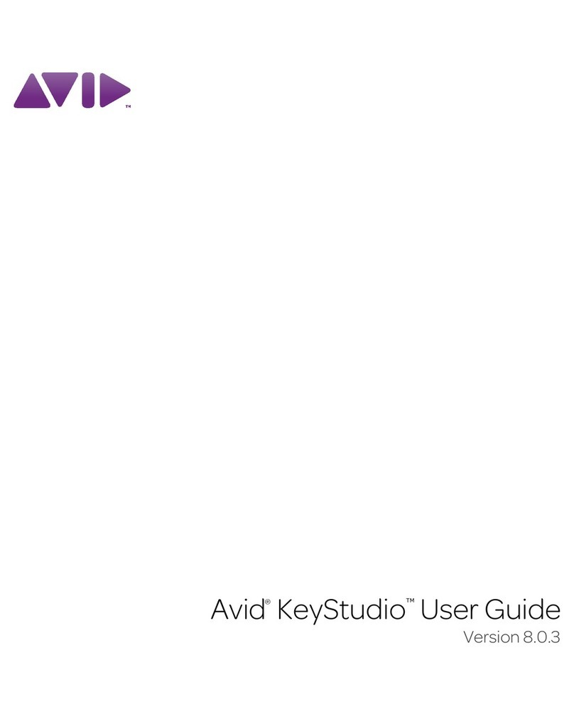 Avid Technology Avid KeyStudio user guide