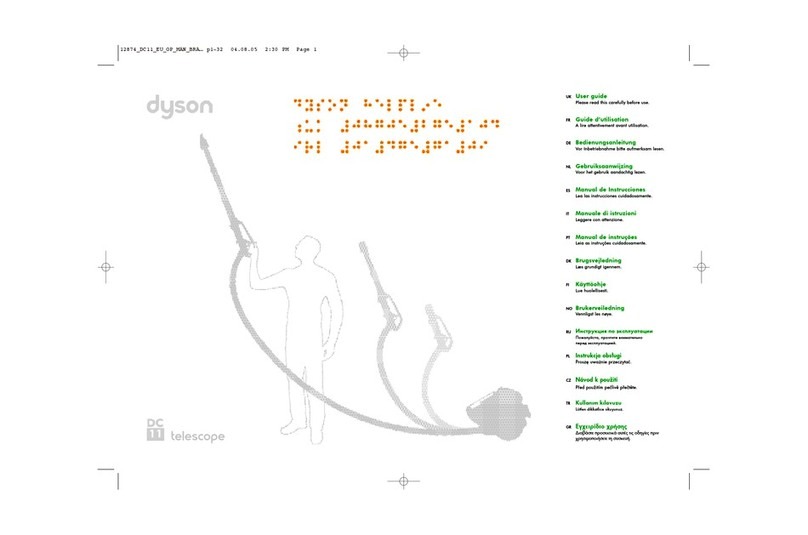 Dyson DC11 Telescope User manual