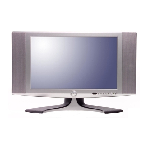 Dell W1700 - 17" LCD TV User manual