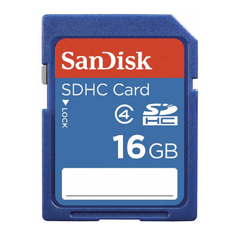 SanDisk SDSDB-32-201-80 - Industrial Grade Flash Memory... product manual