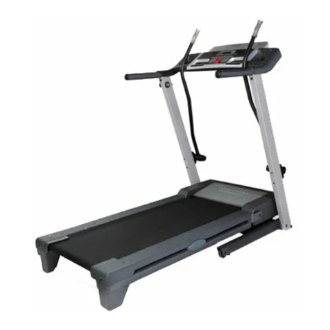 Weslo Pro Crosswalk 7.9 Treadmill manual