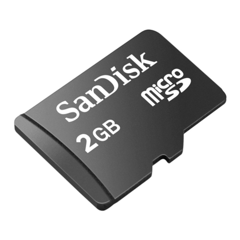 SanDisk 2GB  - 2GB Micro Secure Digital Card product manual