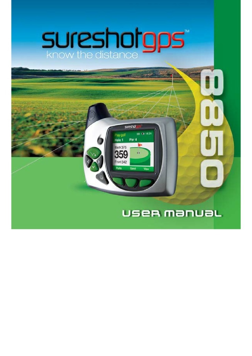 Sureshotgps 8850 User manual