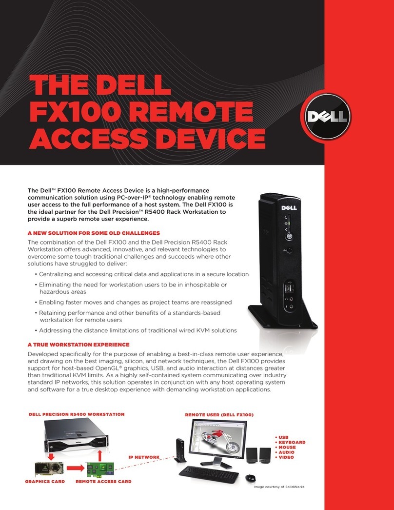 Dell Precision FX100 Owner's manual