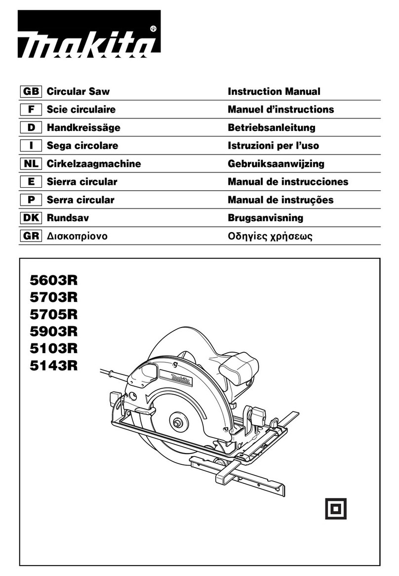 Makita 5603R User manual Makita 5603R User manual