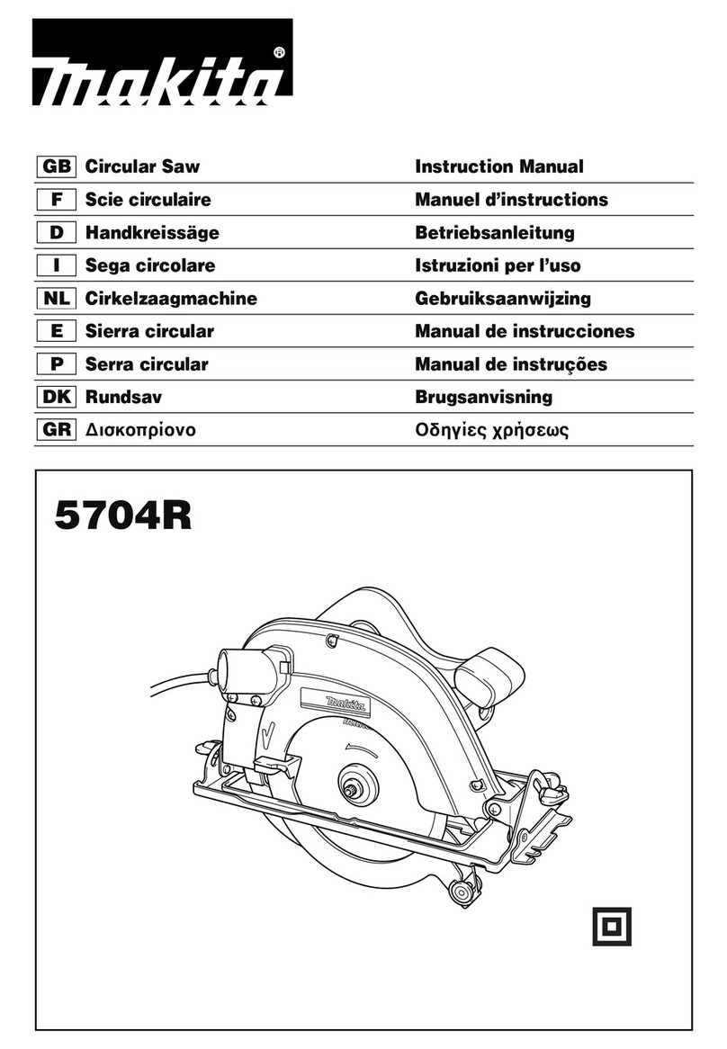 Makita 5704R User manual Makita 5704R User manual