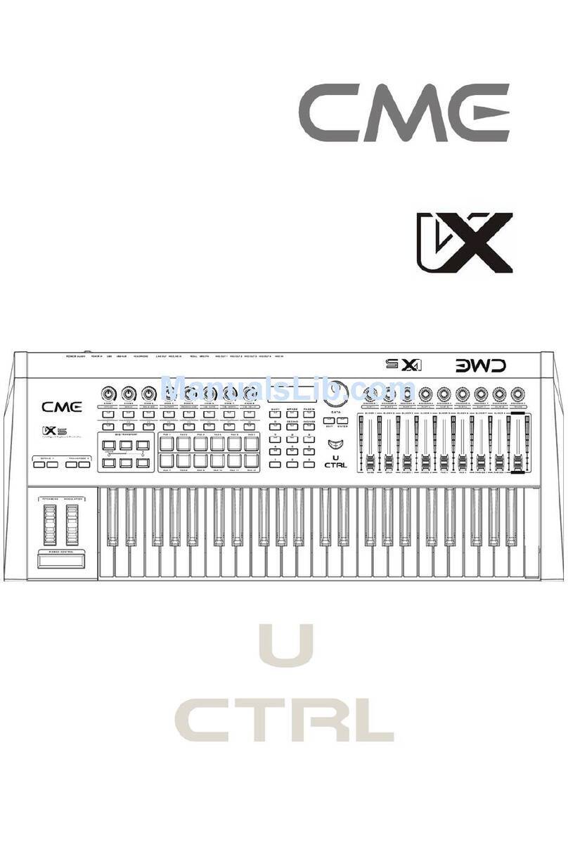C-me VX6 User manual