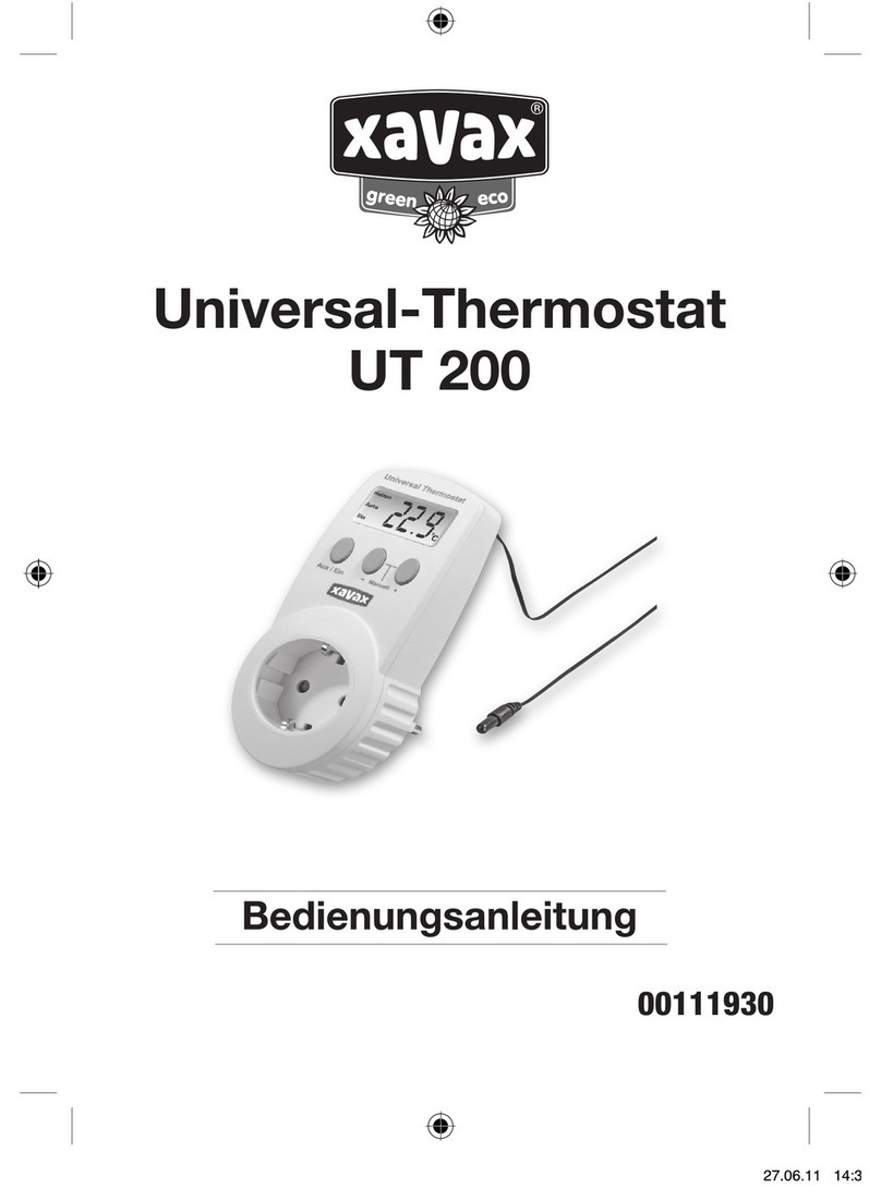 Xavax UT 200 operating instructions