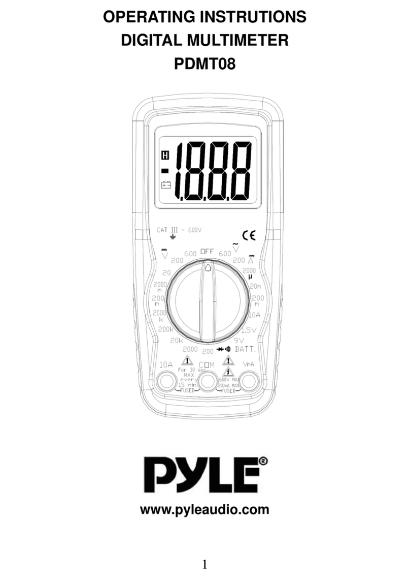 Pyle PDMT08 manual