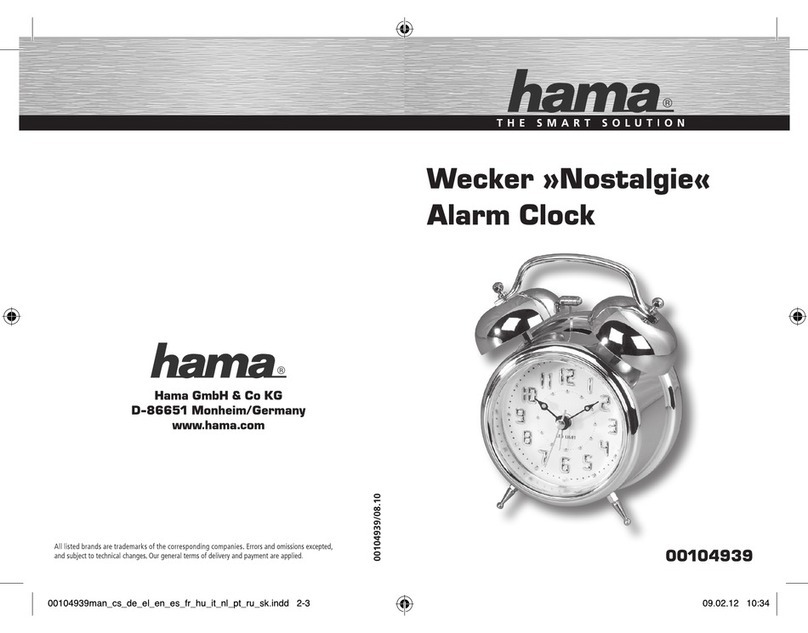 Hama Nostalgie operating instructions