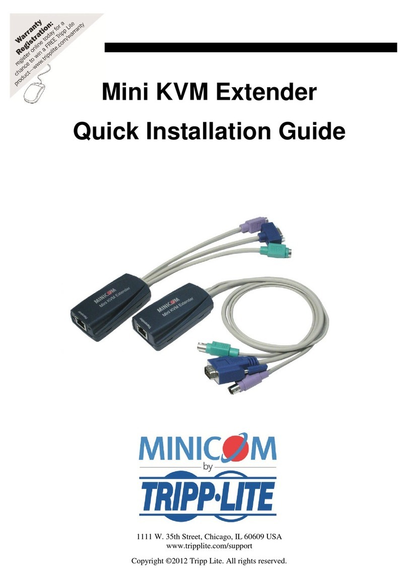 Tripp Lite 0DT23008 Quick installation guide