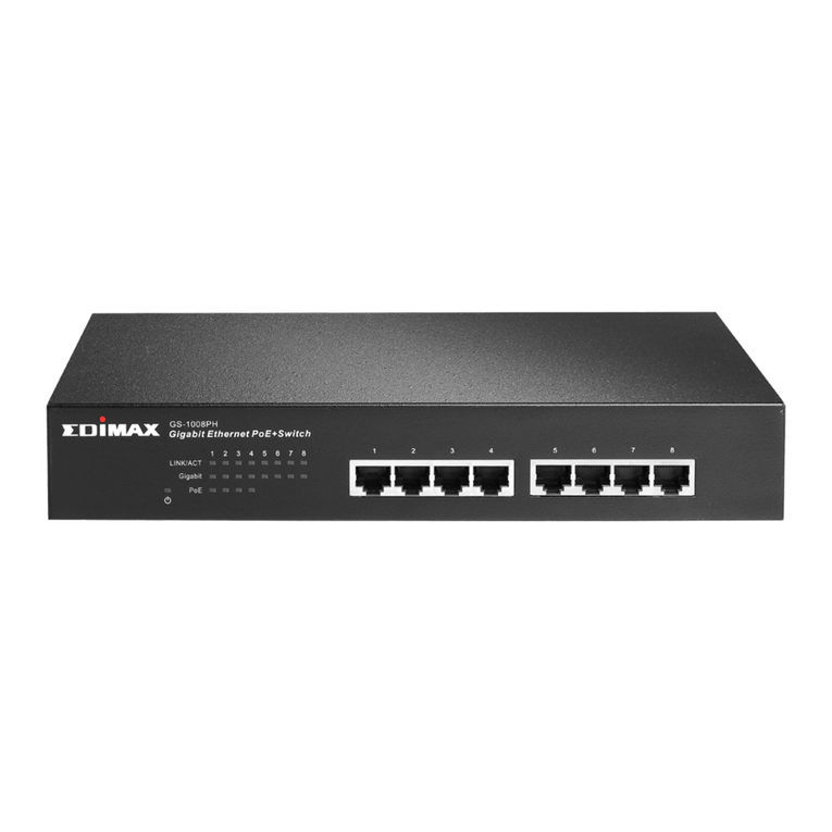 Edimax GS-1008PH User manual