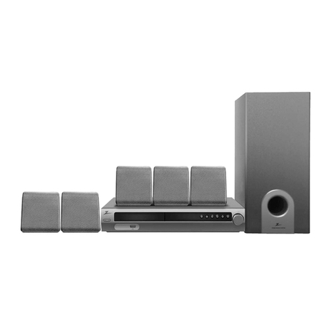 Zenith DVT721 - Home Theater in a Box System Installation guide