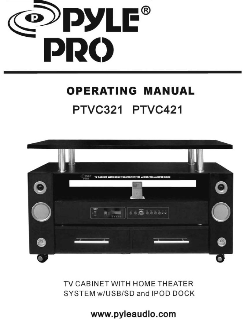 Pyle Pro PTVC321 operating manual