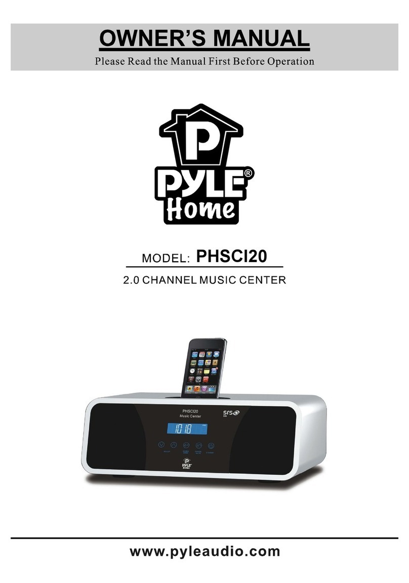 Pyle PHSCI20B User manual