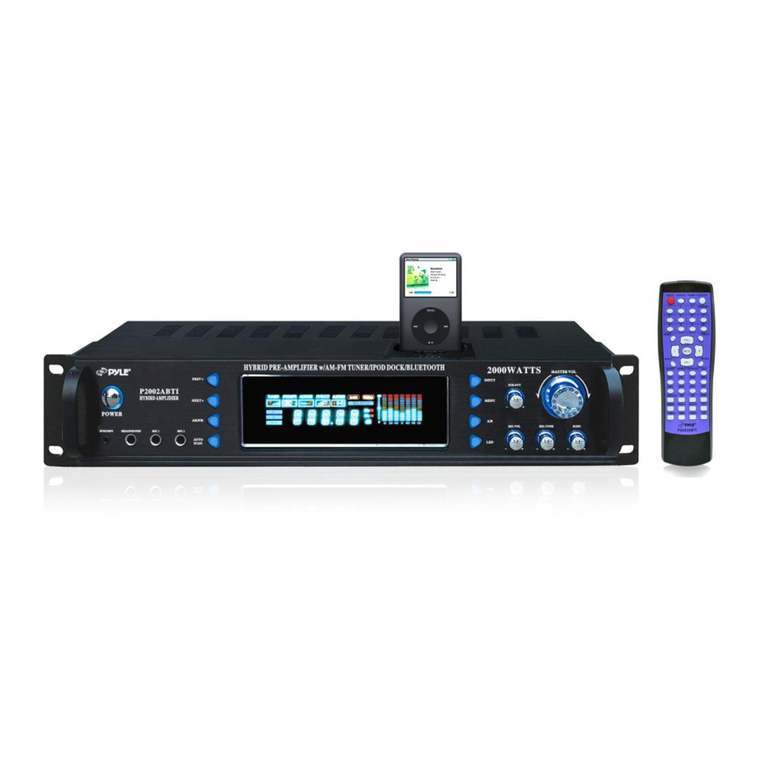 Pyle Pro P2002ABTI User manual