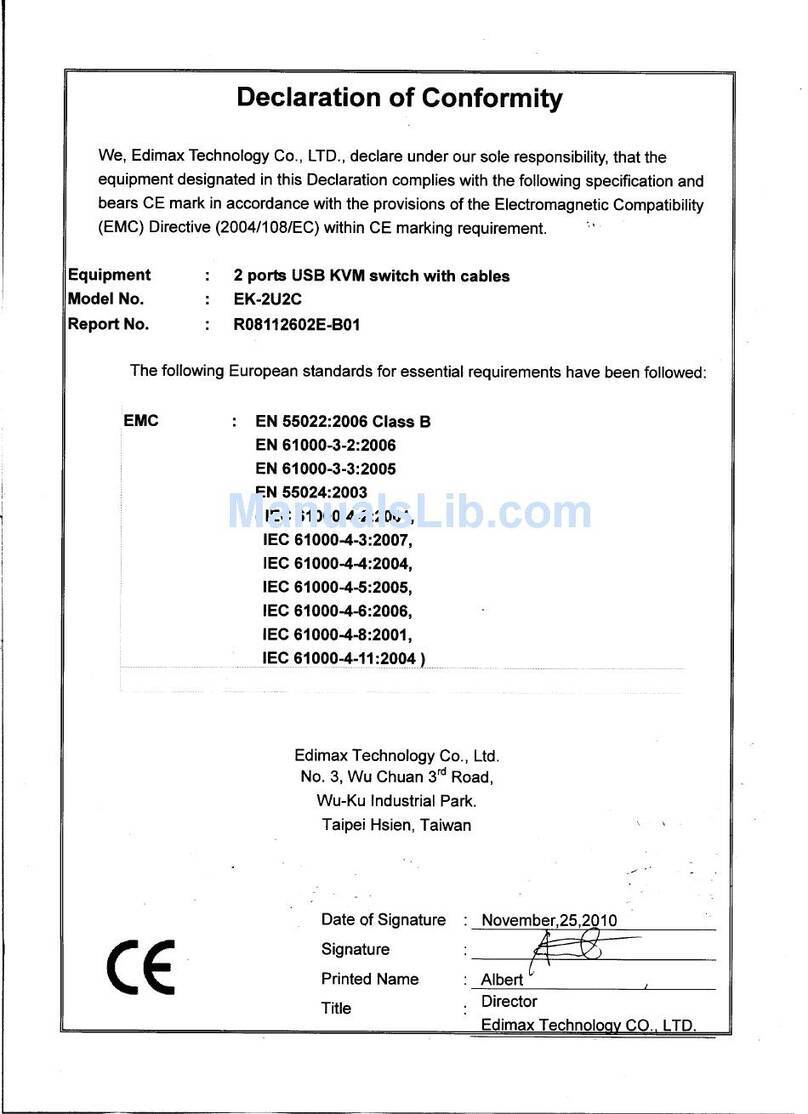 Edimax EK-2U2C manual