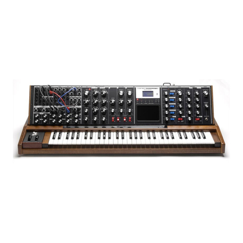 Moog Voyager XL User manual